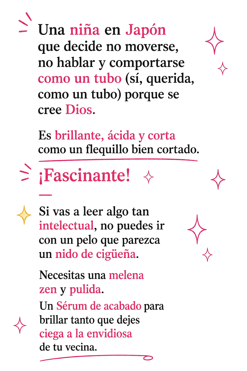 Reseña y consejo capilar